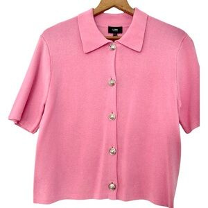 Line - The Label - NEW Pink “Mila” summer sweater size small.